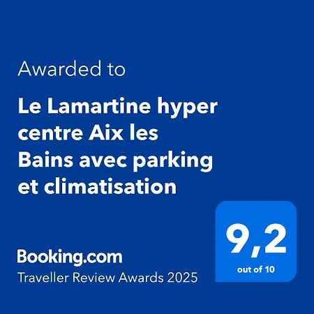 Le Lamartine Hyper Centre Aix Les Bains Avec Parking Et Climatisation * Aix-les-Bains